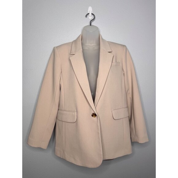 Abercrombie & Fitch Jackets & Blazers - NWT Abercrombie&Fitch Classic Suiting Blazer Jacket Ash/Tan Woman’s SZ M Career